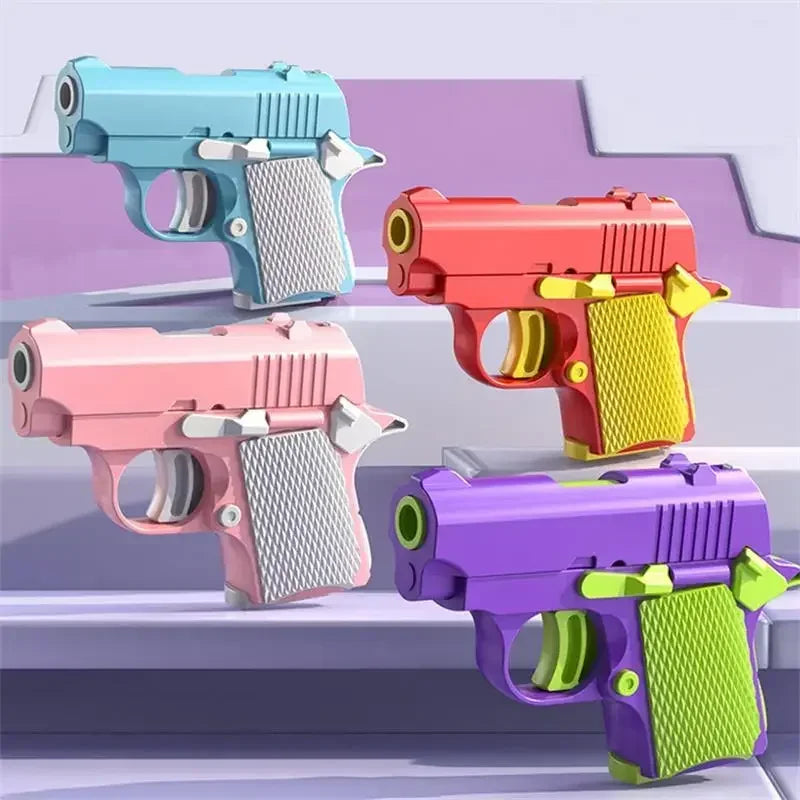 Mini Gravity Printing Toy Gun Fidget Stress Relief