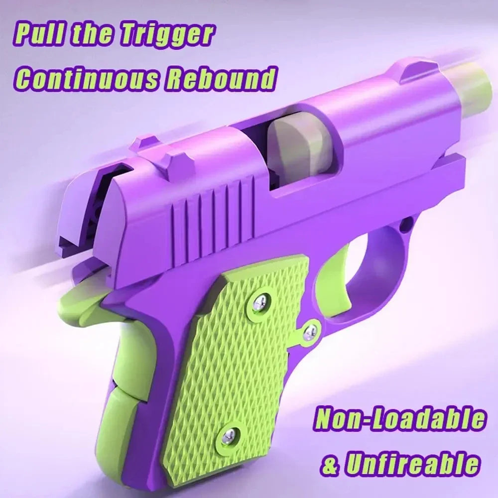 Mini Gravity Printing Toy Gun Fidget Stress Relief