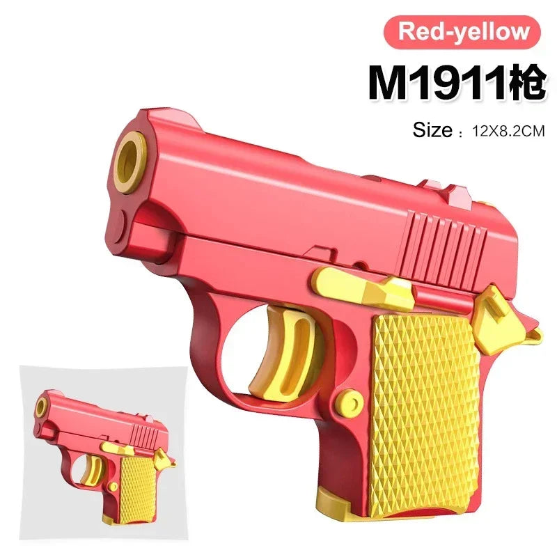 Mini Gravity Printing Toy Gun Fidget Stress Relief