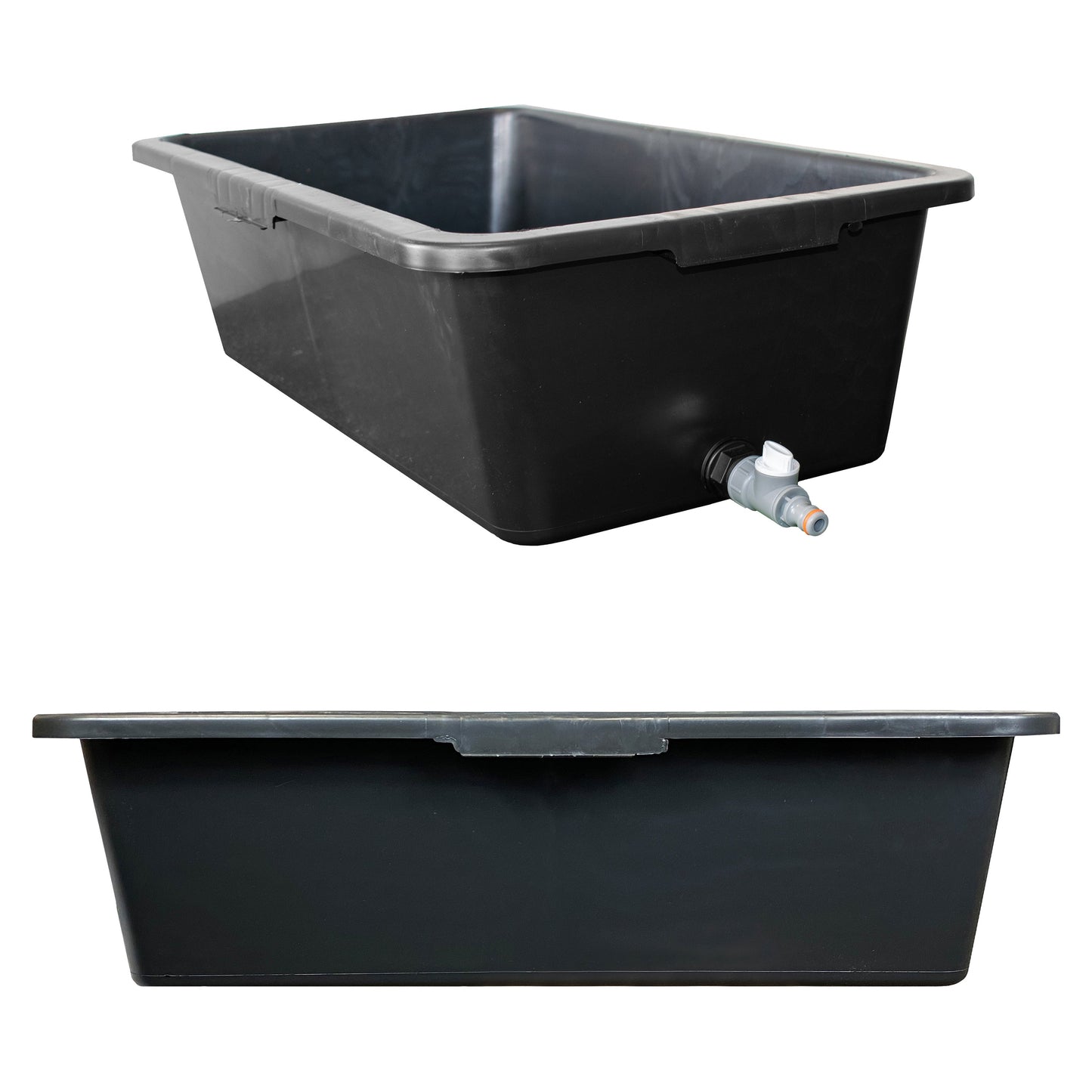 Large Dog Pet Bath with Drain Valve, 90 Litres